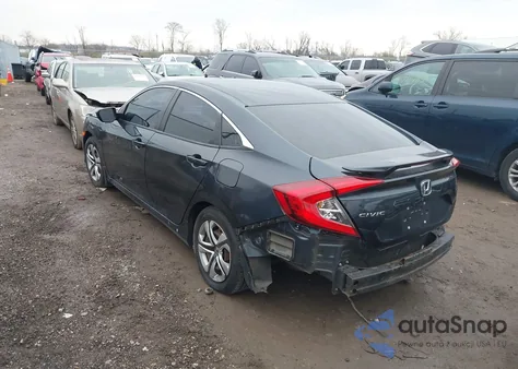 2018 Honda Civic Lx из США, поврежденный, VIN 19XFC2F52JE023451